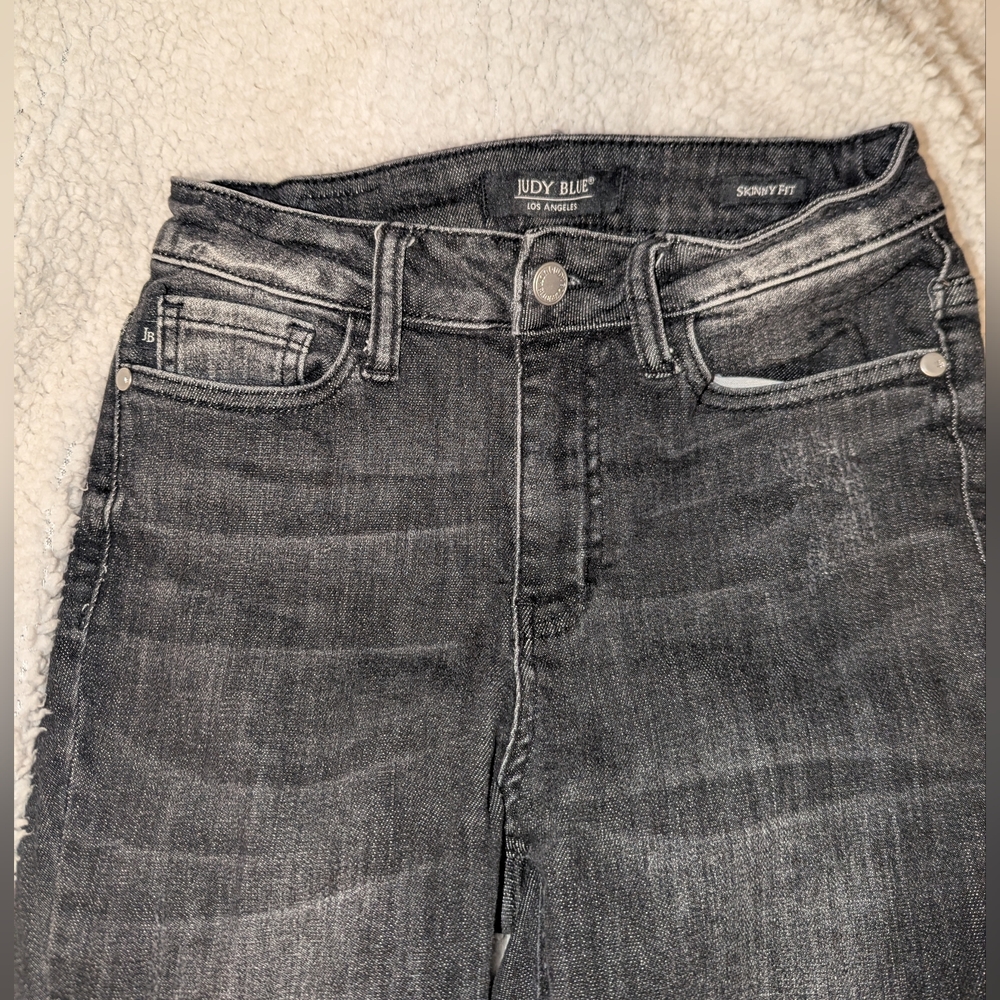 Judy Blue Women's Dark Gray Skinny Jeans